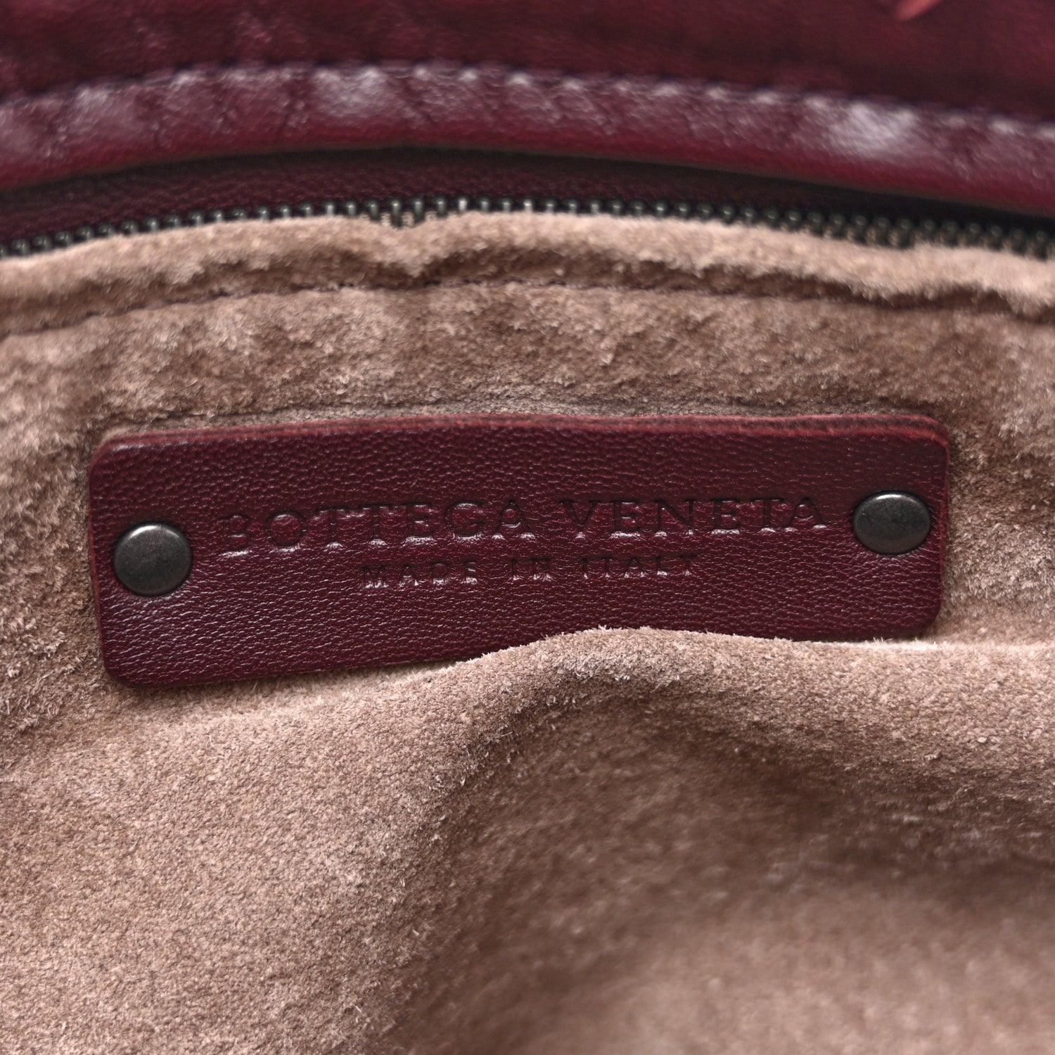 Bottega Veneta Nappa Intrecciato Bella Tote Aubergine 6 of 13