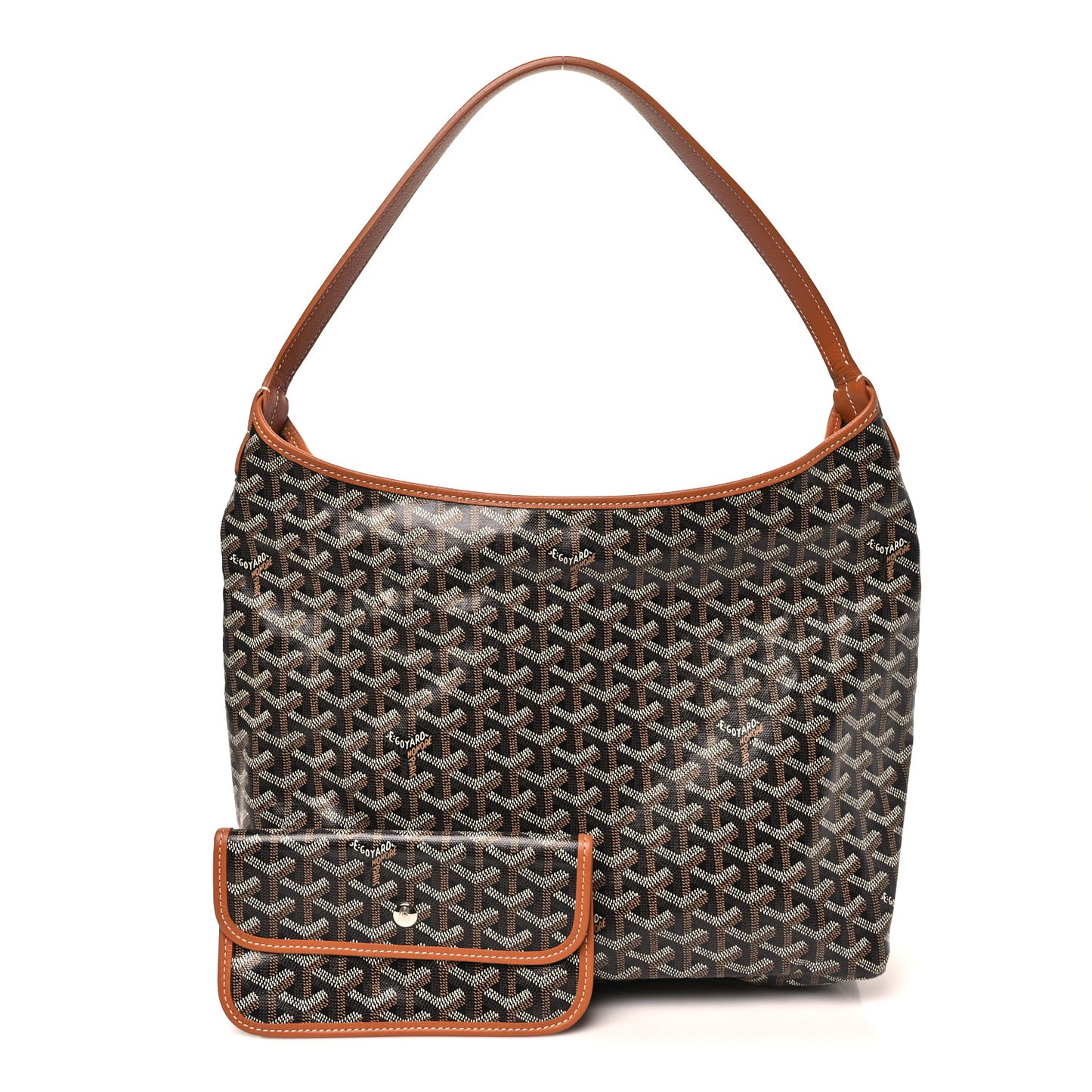 Goyardine Boheme Hobo Black Gold