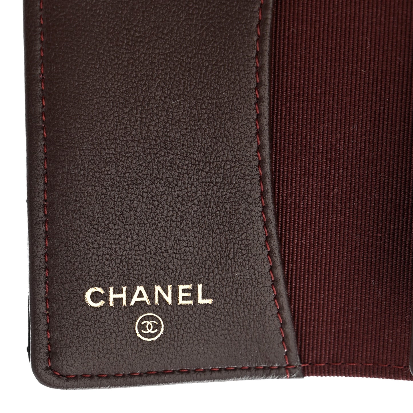 Lambskin Quilted 4 Key Holder Black