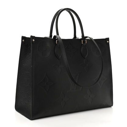 Louis Vuitton Empreinte Monogram Giant Onthego GM Black 3 of 13
