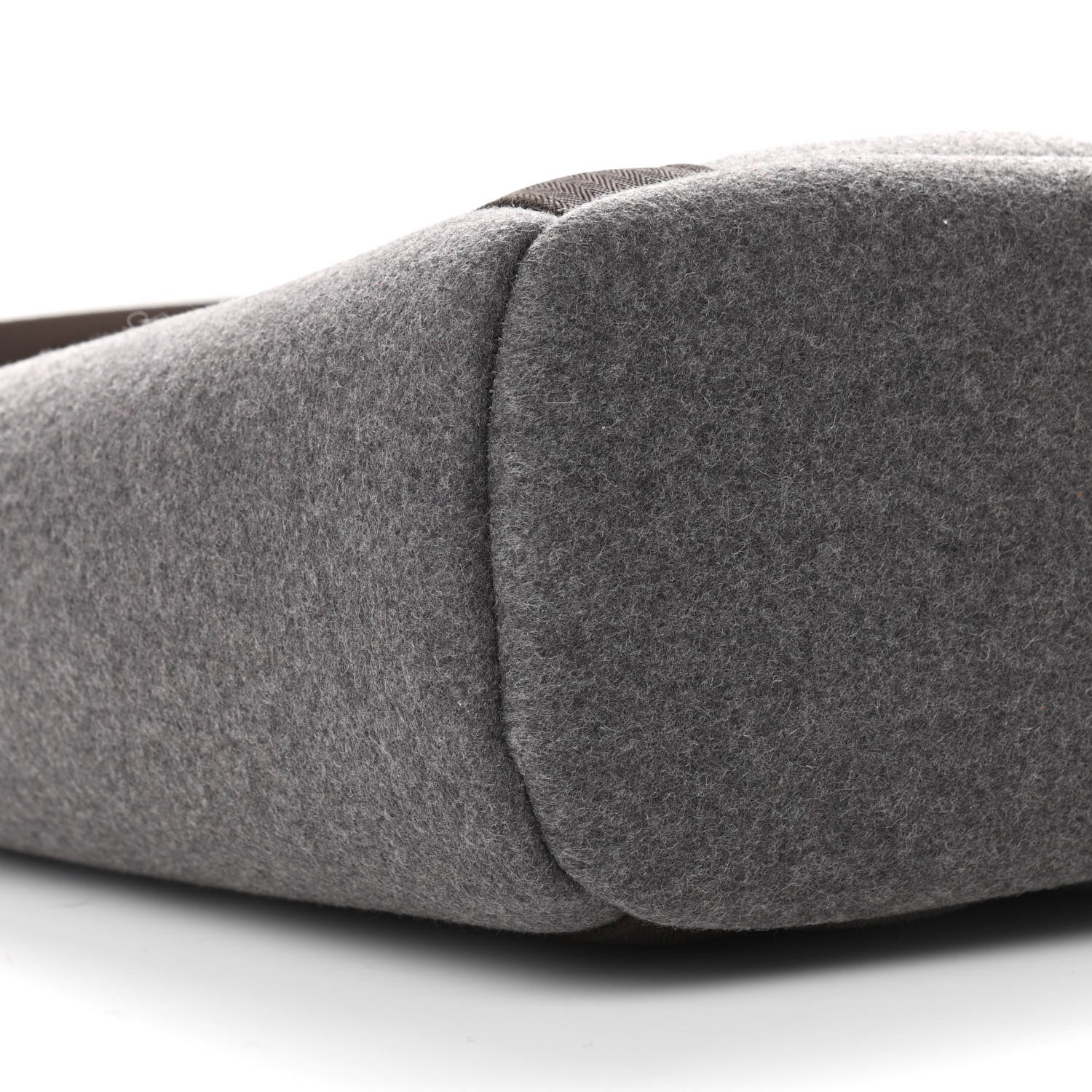 Hermes Felt Sac De Pansage Groom Bag Acier 11 of 13