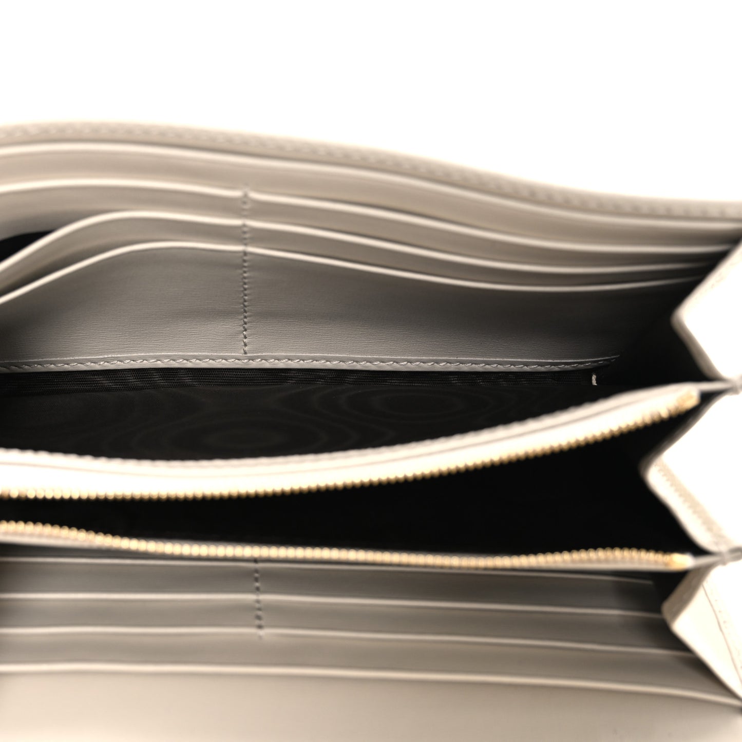 Calfskin Jackie 1961 Chain Wallet Mystic White