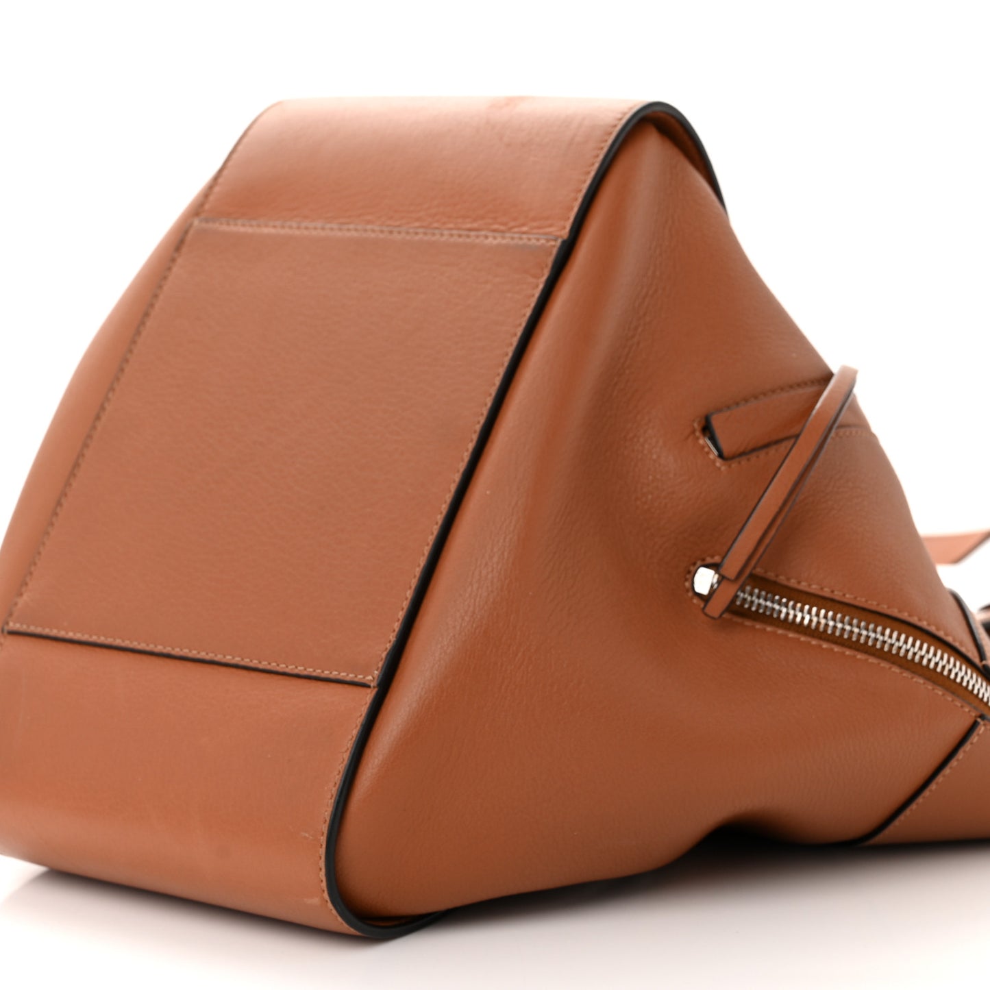 Calfskin Small Hammock Shoulder Bag Tan