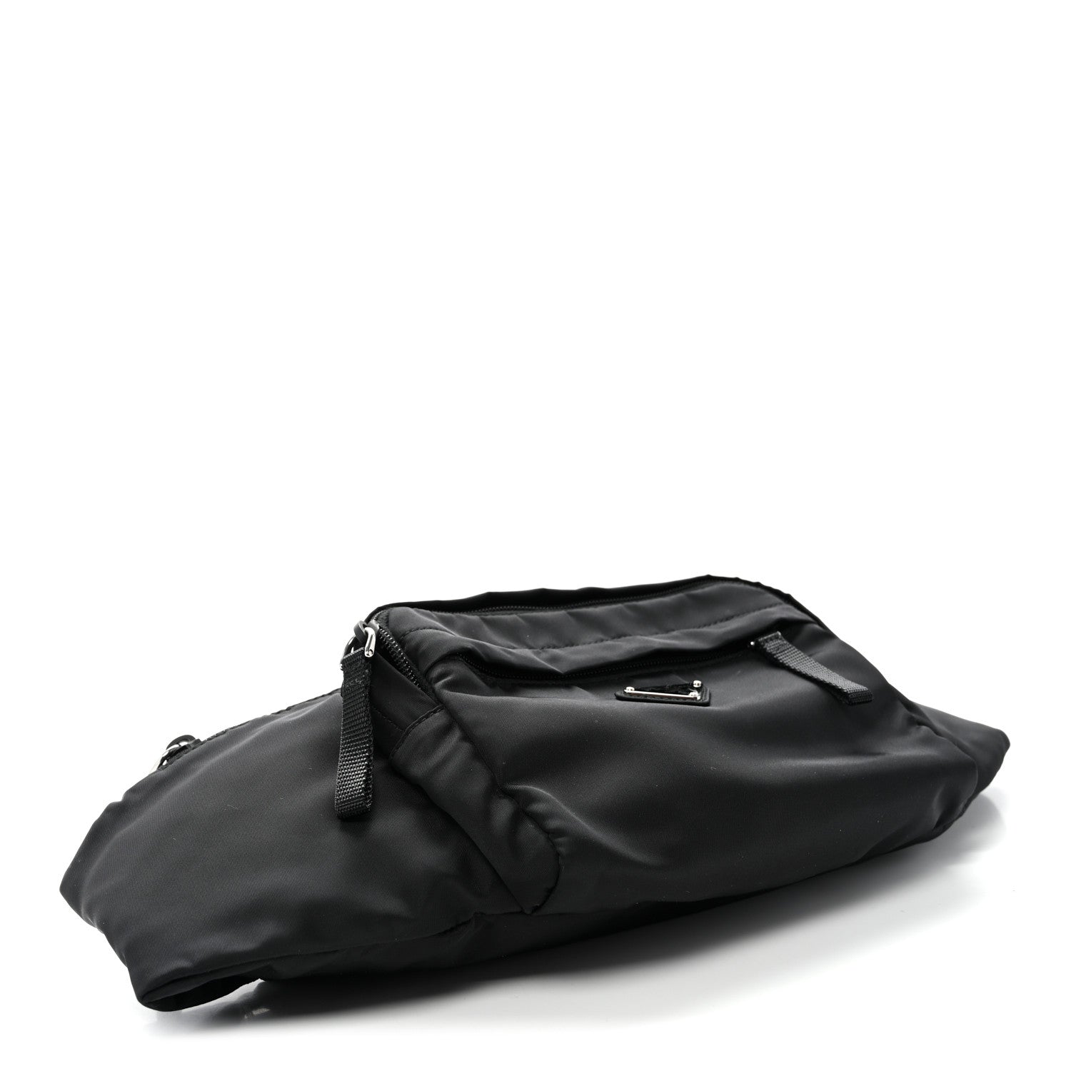 Prada Tessuto Nylon Montagna Belt Bag Black 4 of 10