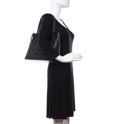Chanel Caviar Quilted Medallion Tote Black 2 of 10