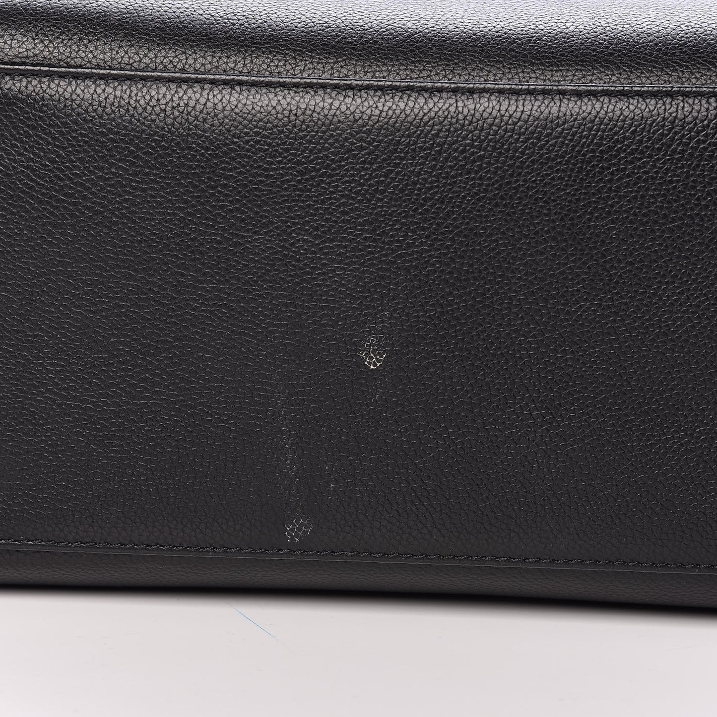 Calfskin Cerf Shopper Tote Black
