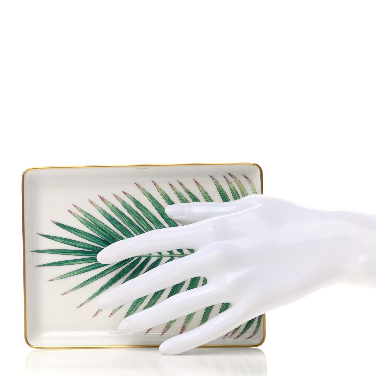 Hermes Porcelain Small Passifolia Tray N°2 2 of 7