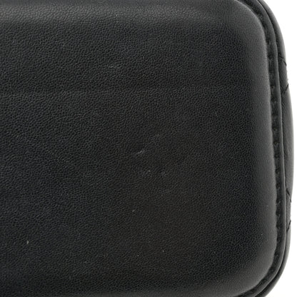 Chanel Lambskin Quilted Pearl Crush Small Vanity Case With Chain Black 11 of 11