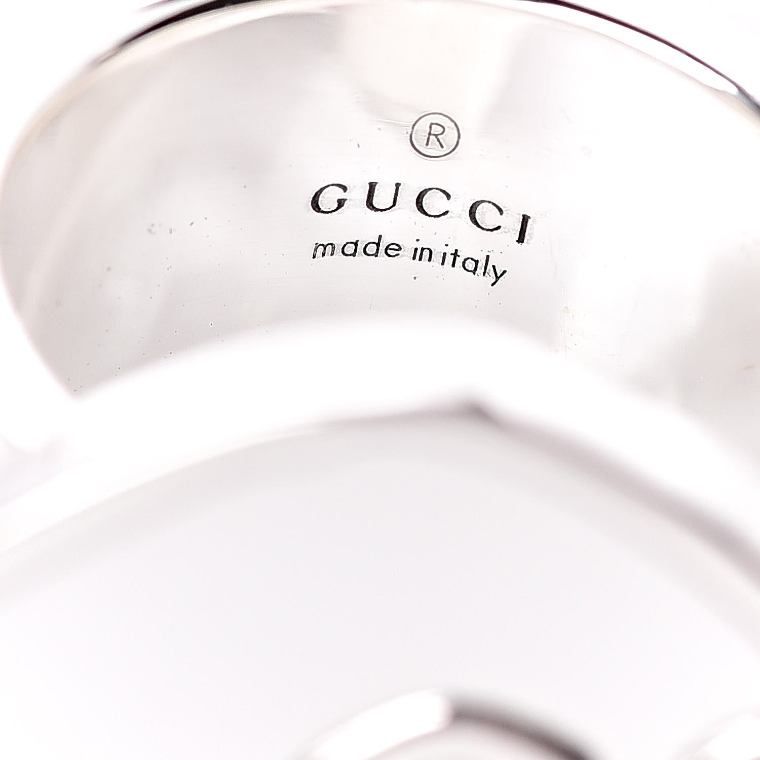 Gucci Sterling Silver GucciGhost Hamlet Skull Ring 55 7.25 5 of 5