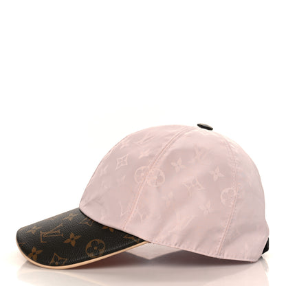 Louis Vuitton Polyester Silk Monogram LV Get Ready Cap M Pink 4 of 8
