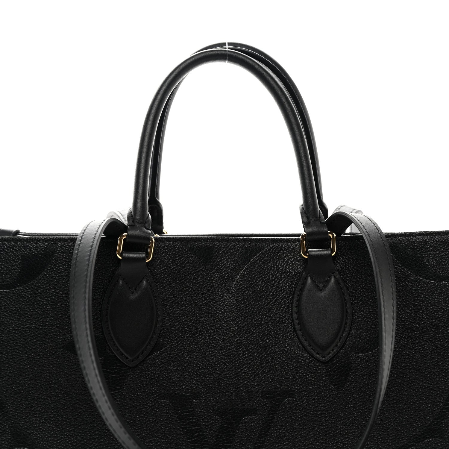 Louis Vuitton Empreinte Monogram Giant Onthego MM Black 7 of 9