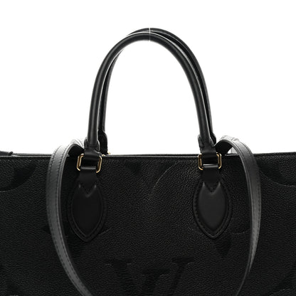 Louis Vuitton Empreinte Monogram Giant Onthego MM Black 7 of 9
