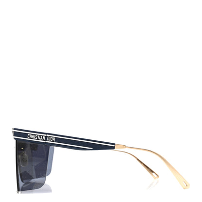 Christian Dior Geometric Diorclub M1U Mask Sunglasses Matte Blue 3 of 7