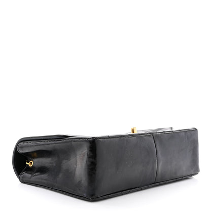 Chanel Patent Quilted Small Single Flap Black 4 of 13