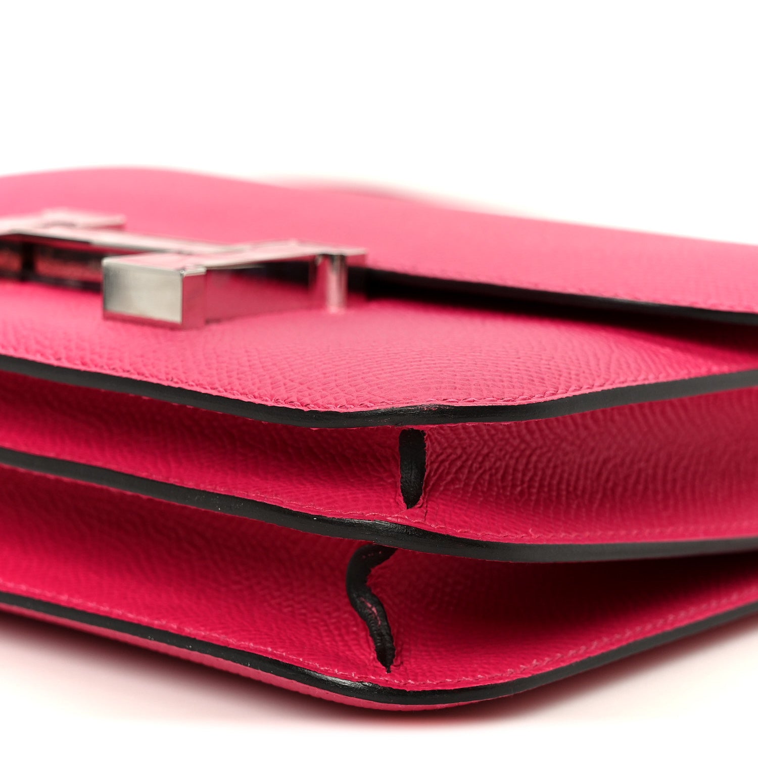 Hermes Epsom Shiny Alligator Constance 18 Rose Mexico 11 of 12