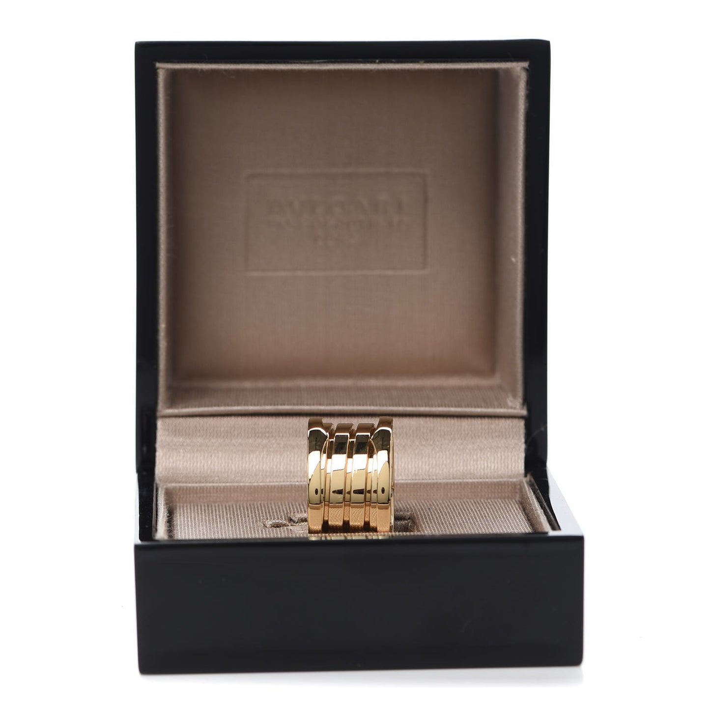 18K Yellow Gold B.Zero1 Four-Band Ring 50 5.25