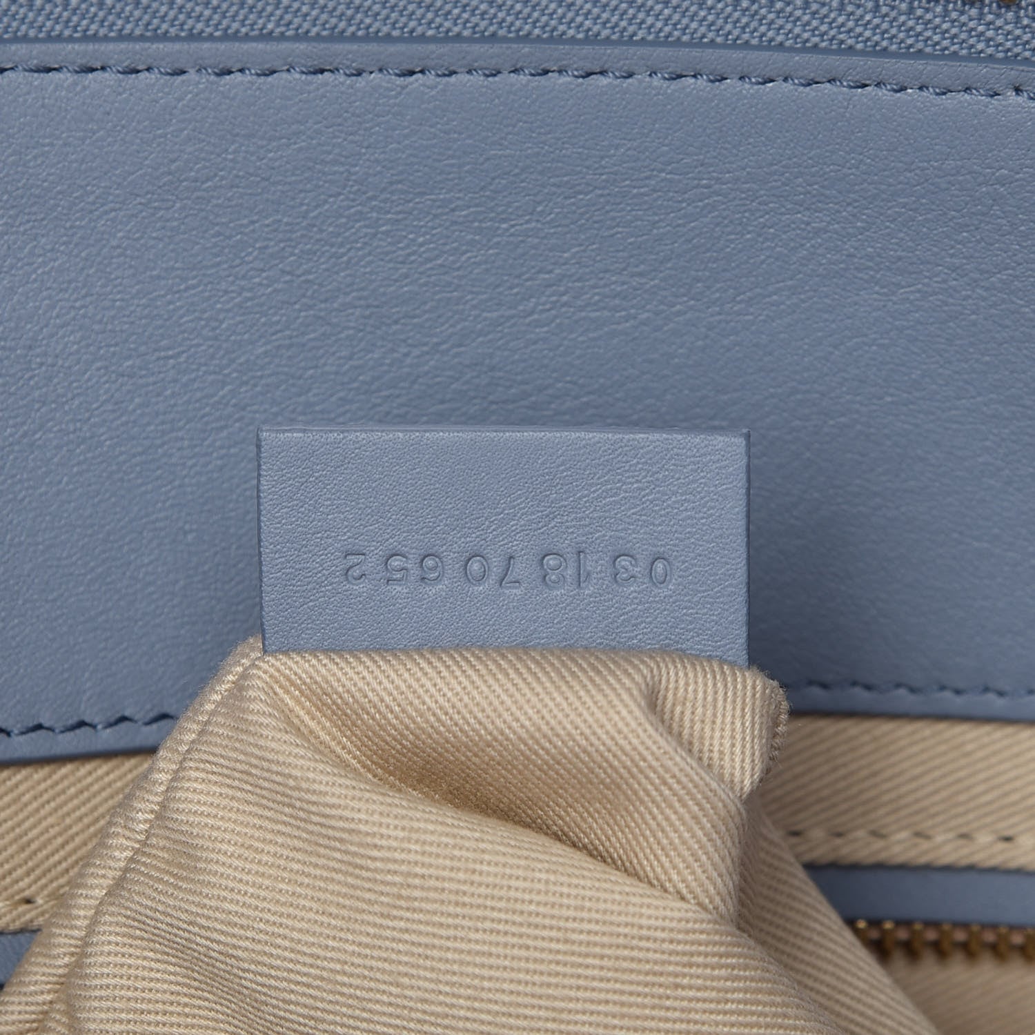 Chloe Calfskin Suede Medium Roy Bag Washed Blue 8 of 10