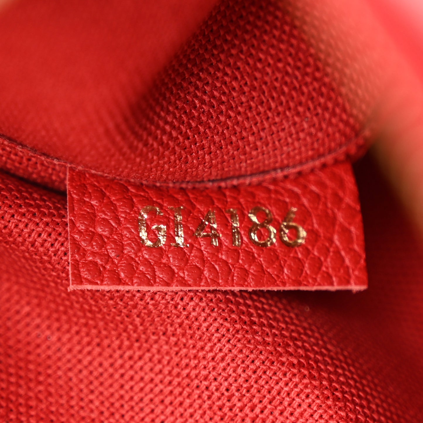 Monogram Pallas Clutch Cherry