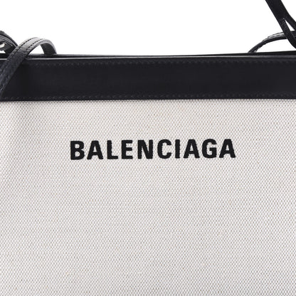 Balenciaga Cotton Canvas Pochette Crossbody Bag Black 9 of 9