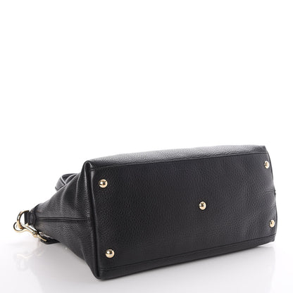 Gucci Cellarius Calfskin Small Soho Top Handle Satchel Black 5 of 8