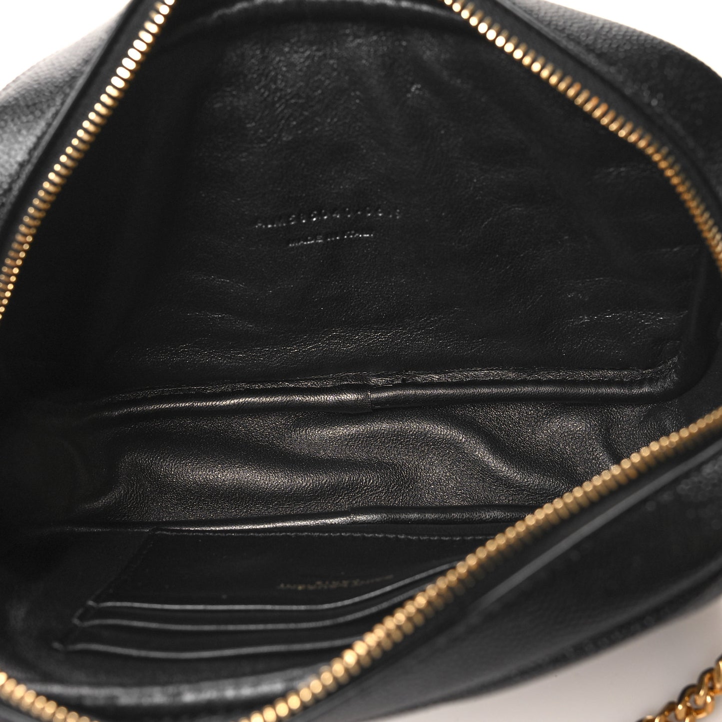 Grain De Poudre Matelasse Monogram Mini Lou Camera Bag Black
