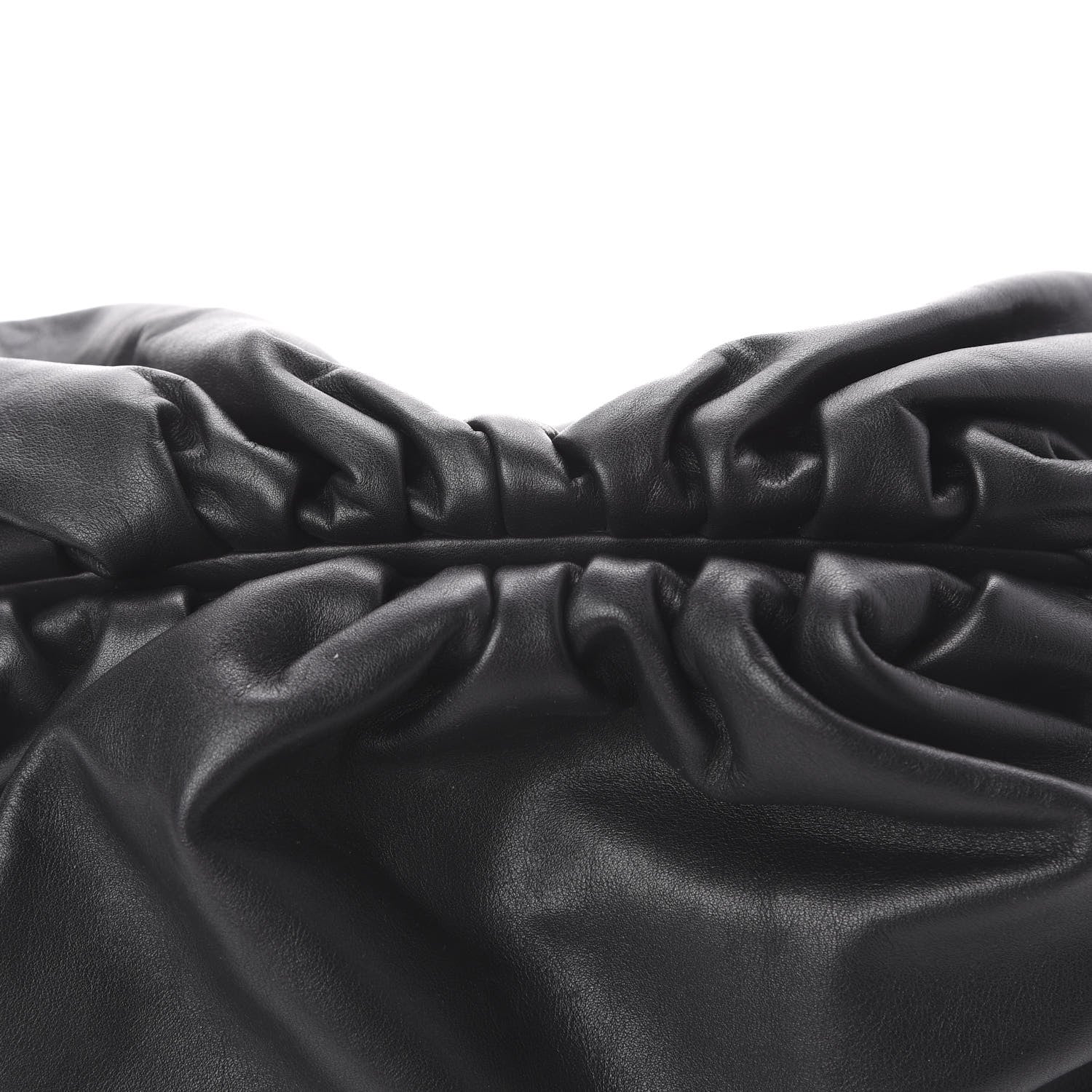 Bottega Veneta Smooth Butter Calf The Pouch Oversized Clutch Black 9 of 9