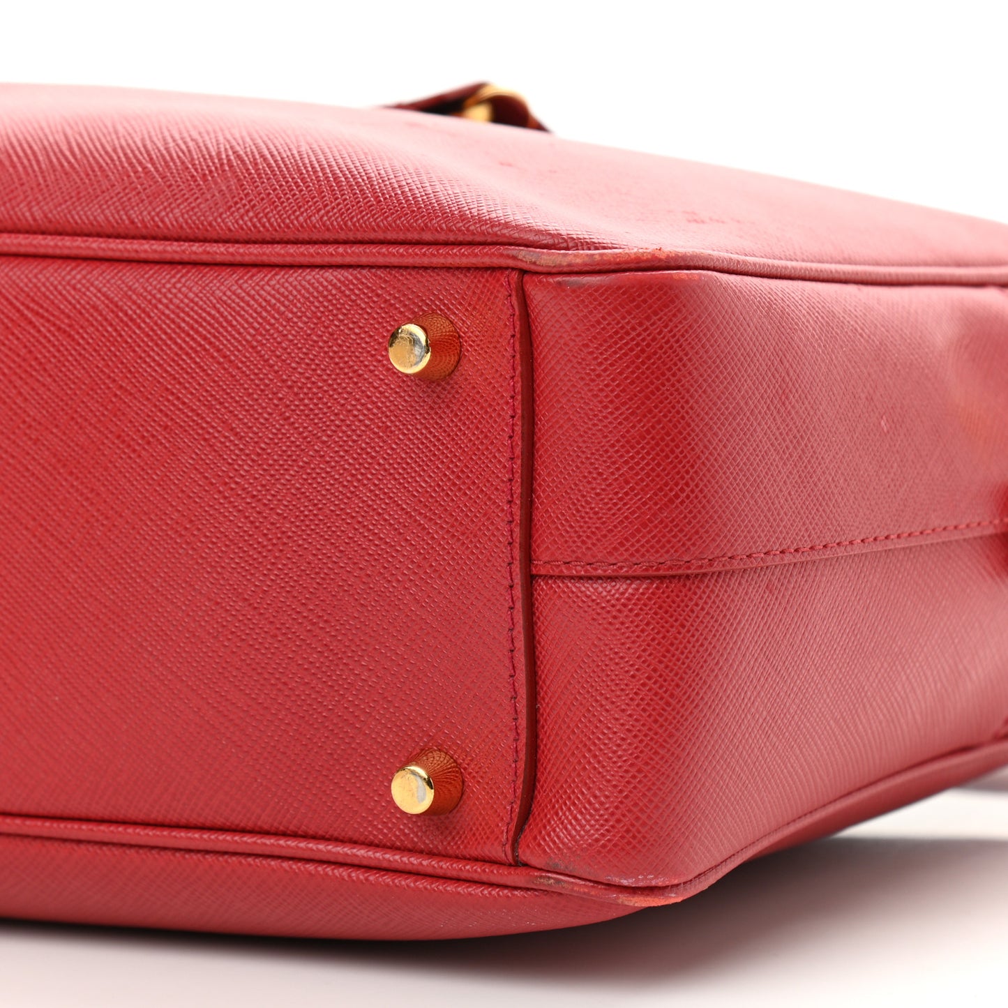 Saffiano Lux Bowler Fuoco
