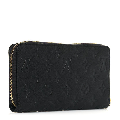 Louis Vuitton Empreinte Secret Long Wallet Black 3 of 12
