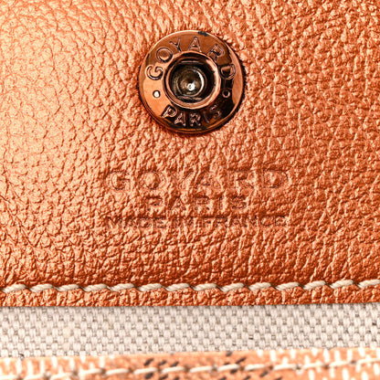 Goyard Goyardine Precious Metals Reversible Mini Anjou Rose Gold 10 of 17