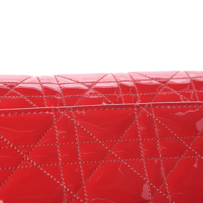 Christian Dior Patent Cannage Miss Dior Promenade Pouch Red 15 of 22