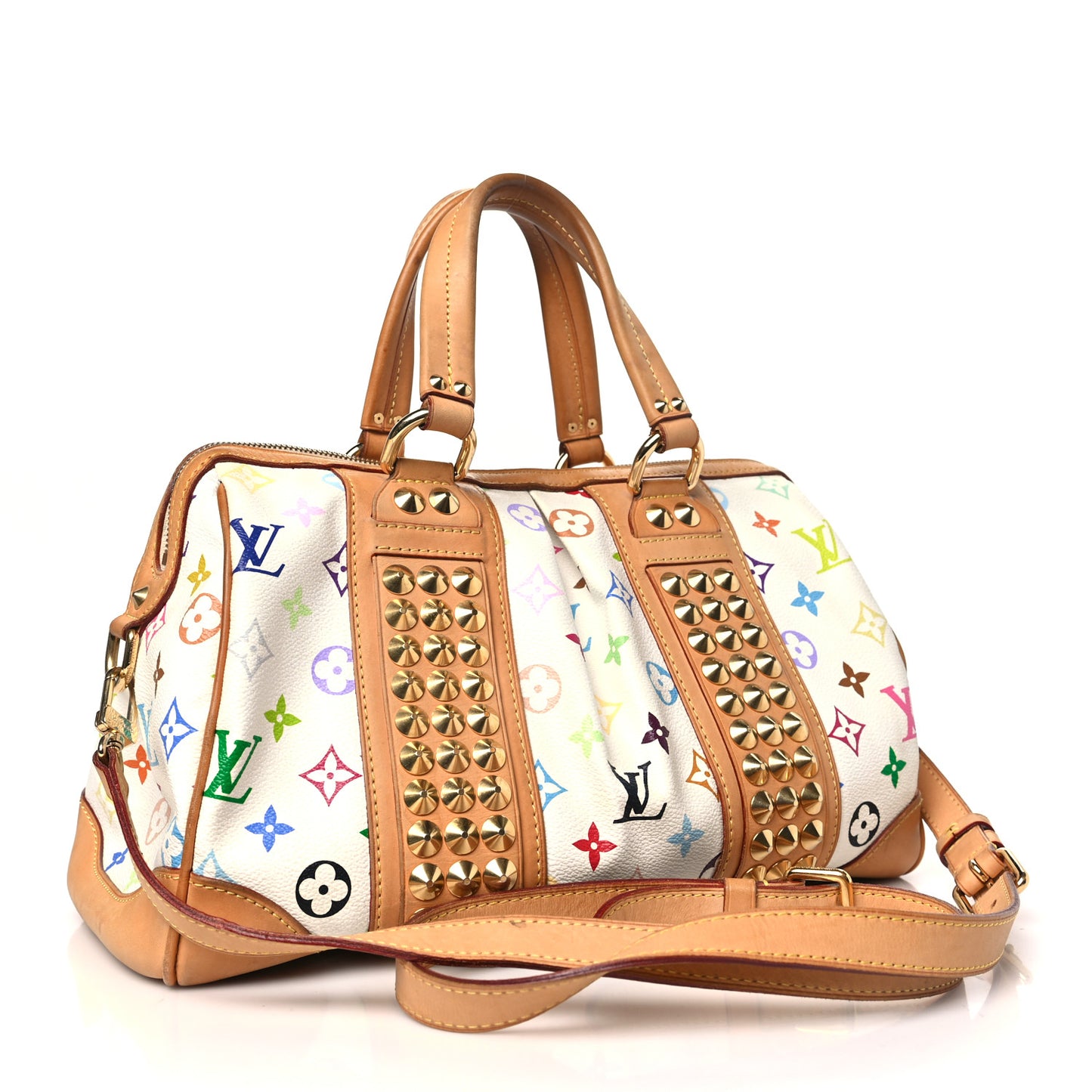 Monogram Multicolor Courtney MM White