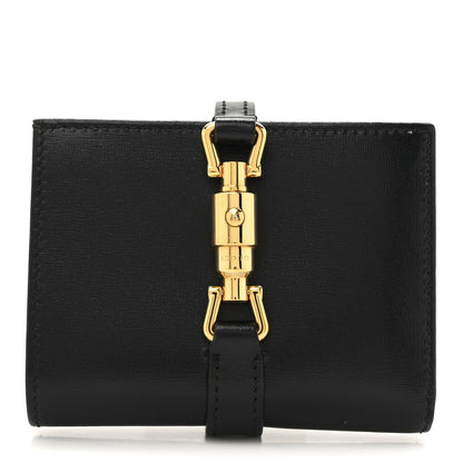 Gucci Calfskin Jackie 1961 Card Case Black 1 of 8