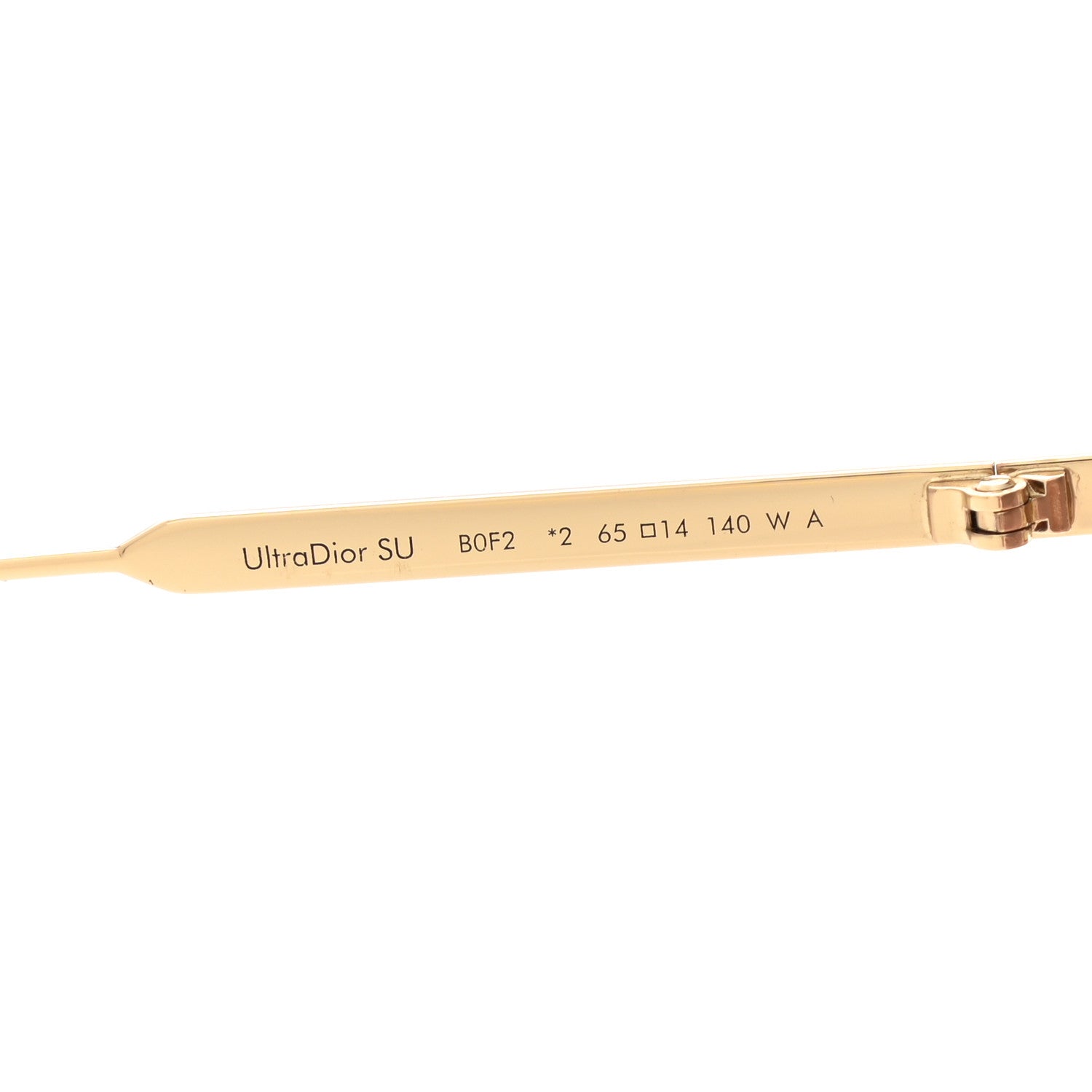 Christian Dior UltraDior SU Sunglasses Gold Pink 7 of 8
