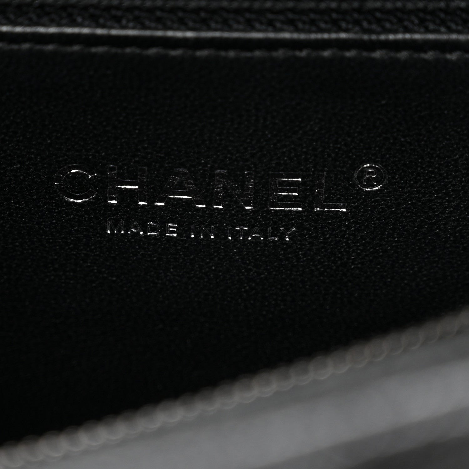 Chanel Caviar Lizard Quilted Small Coco Handle Flap Black 7 of 8
