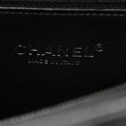 Chanel Caviar Lizard Quilted Small Coco Handle Flap Black 7 of 8