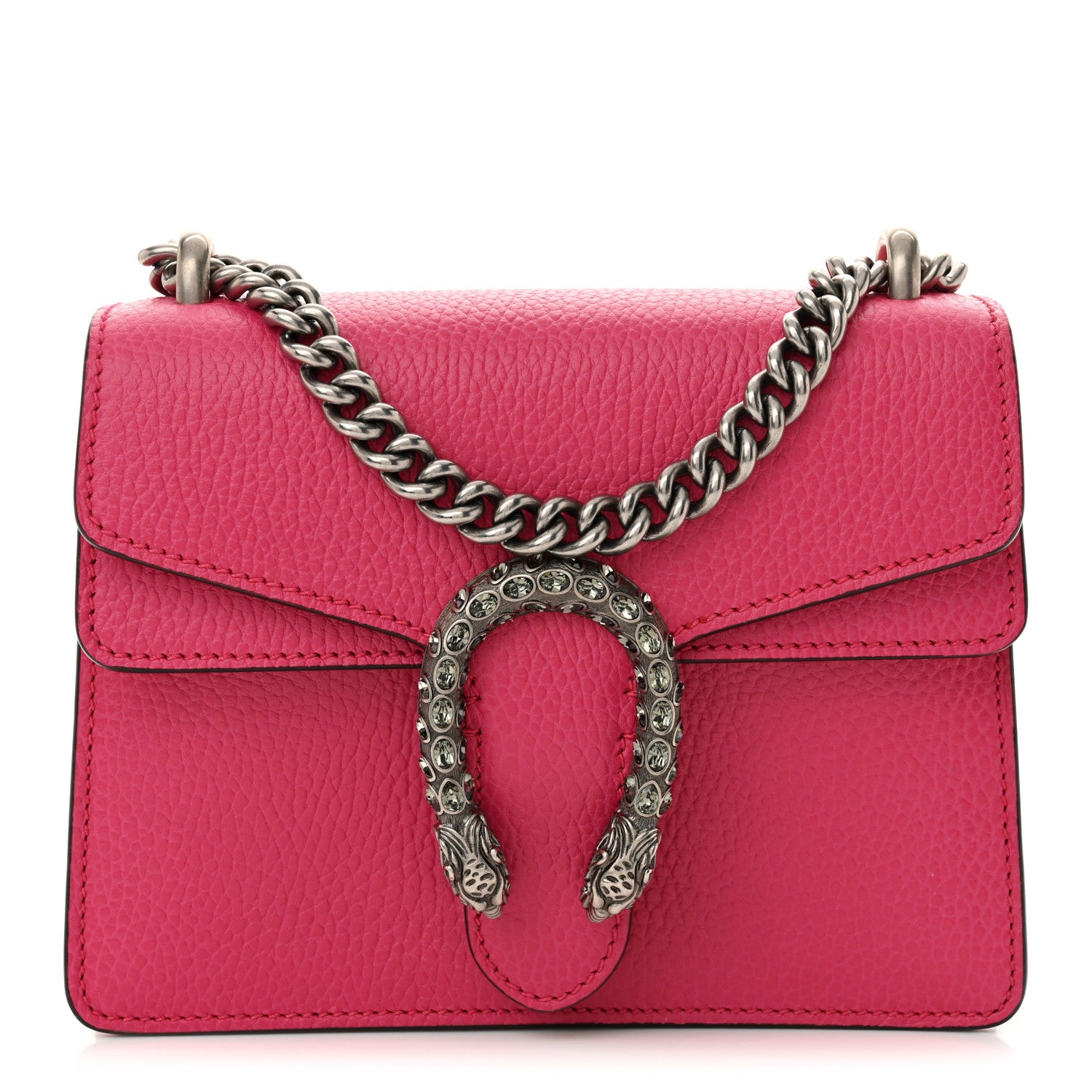 Gucci Calfskin Mini Dionysus Shoulder Bag Box Pink 1 of 10