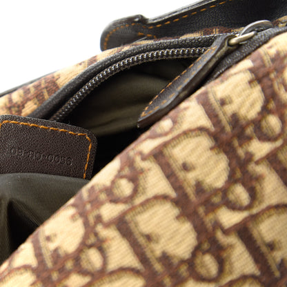 Christian Dior Monogram Buckle Hobo Brown 9 of 11