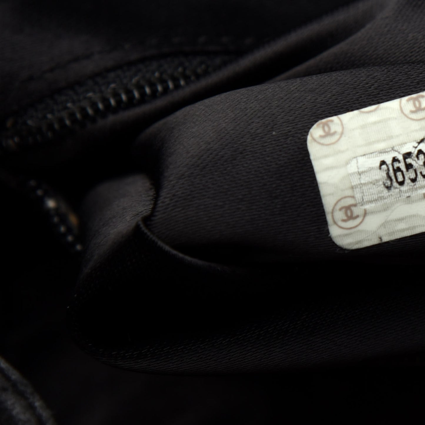 Suede Quilted Backpack Black