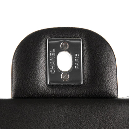 Chanel Lambskin Quilted Mini Rectangular Flap Black 6 of 8