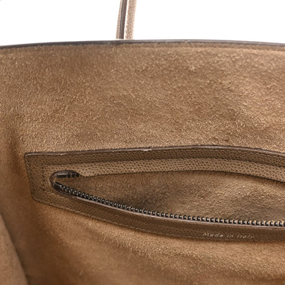 Celine Grained Calfskin Medium Phantom Luggage Taupe 11 of 18