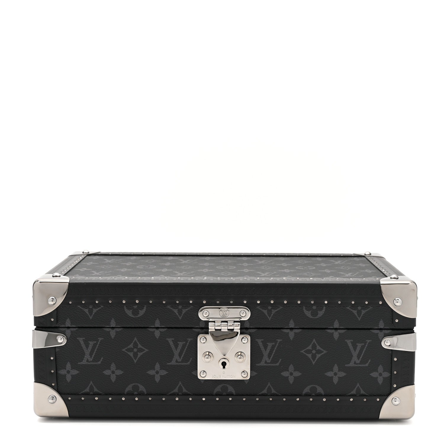 Louis Vuitton Monogram Eclipse Coffret 8 Watch Case Black 1 of 11