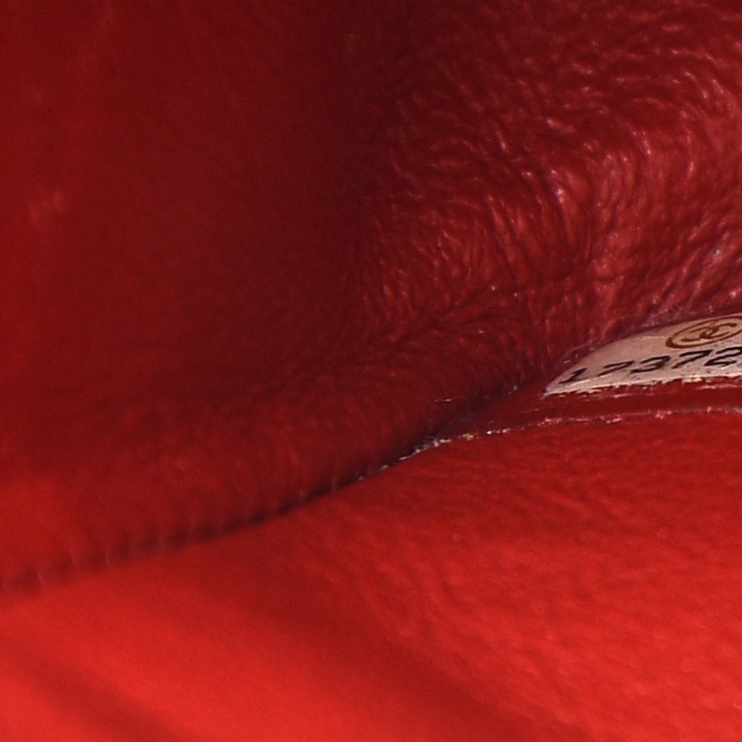 Lambskin Quilted Medium Double Flap Red