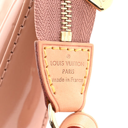 Louis Vuitton Vernis Pochette Accessories NM Rose Velours 6 of 12
