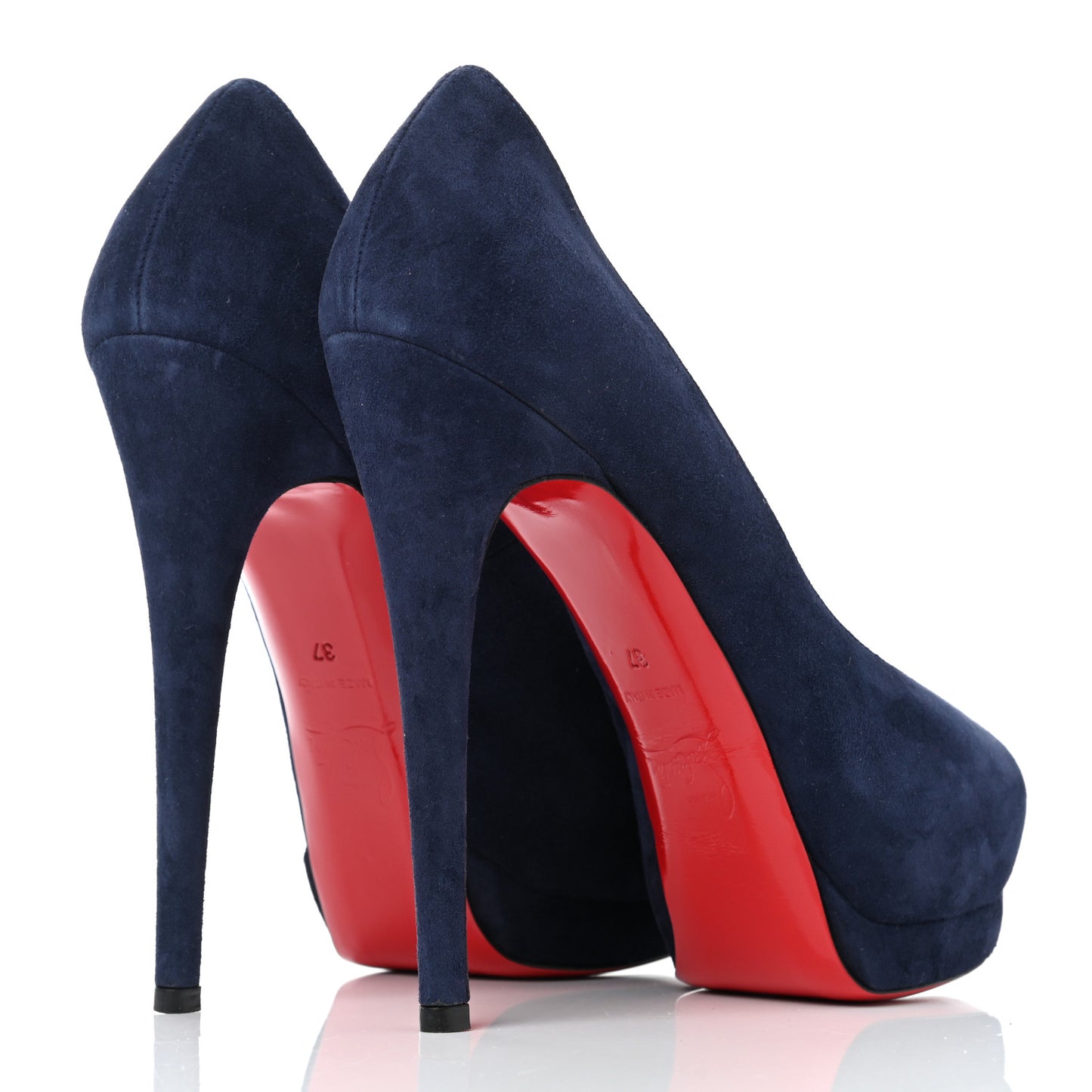 Suede Palais Royal 140 Pumps 37 Navy