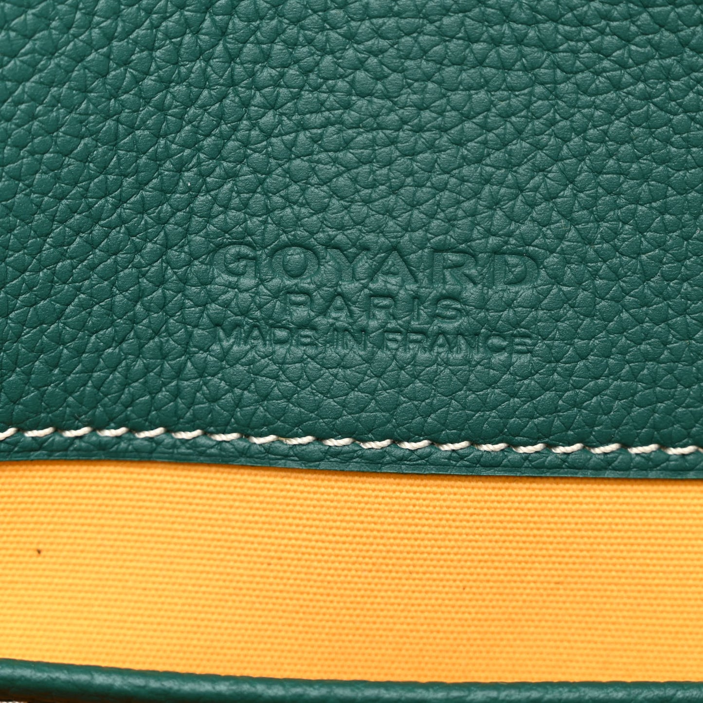 Goyardine Belvedere II MM Messenger Bag Green