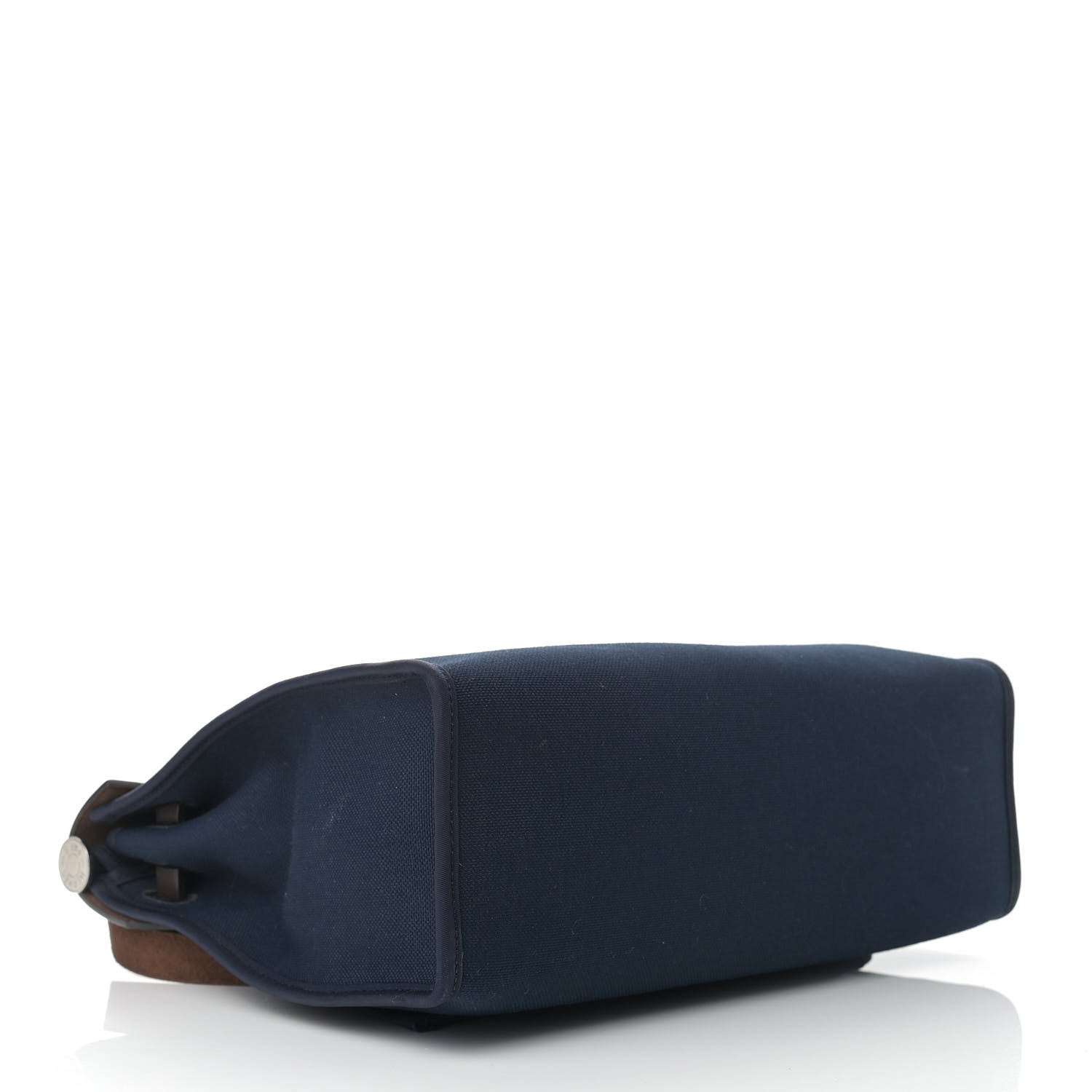 Hermes Toile Vache Hunter Herbag Zip PM 31 Bleu Marine Ebene 4 of 12