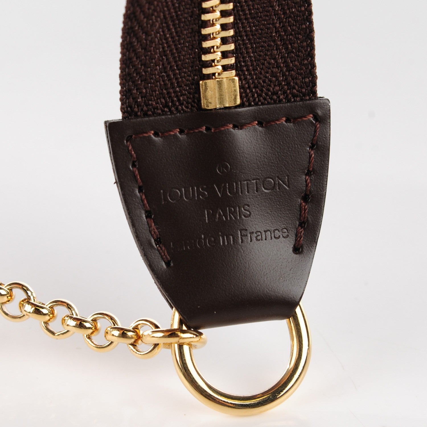 Louis Vuitton Damier Ebene Eva Clutch 6 of 8