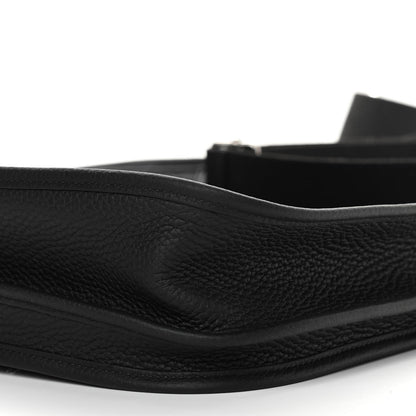 Hermes Taurillon Clemence Evelyne III PM Black 8 of 10
