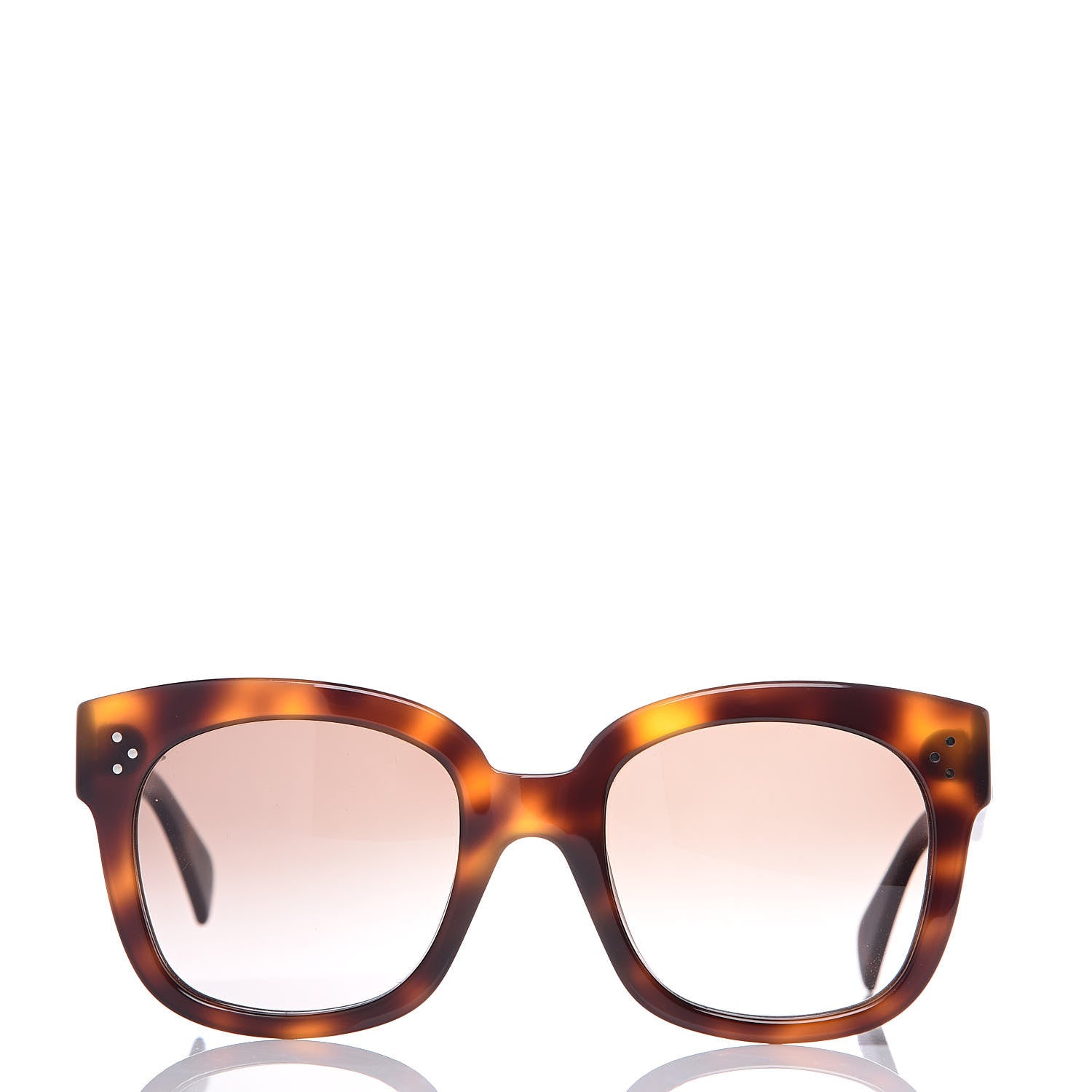 Celine New Audrey Sunglasses CL 41805/S Havana 3 of 7