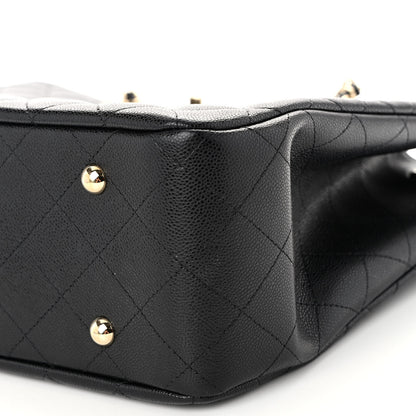Chanel Caviar Quilted Large Shopping Tote Black 10 of 12